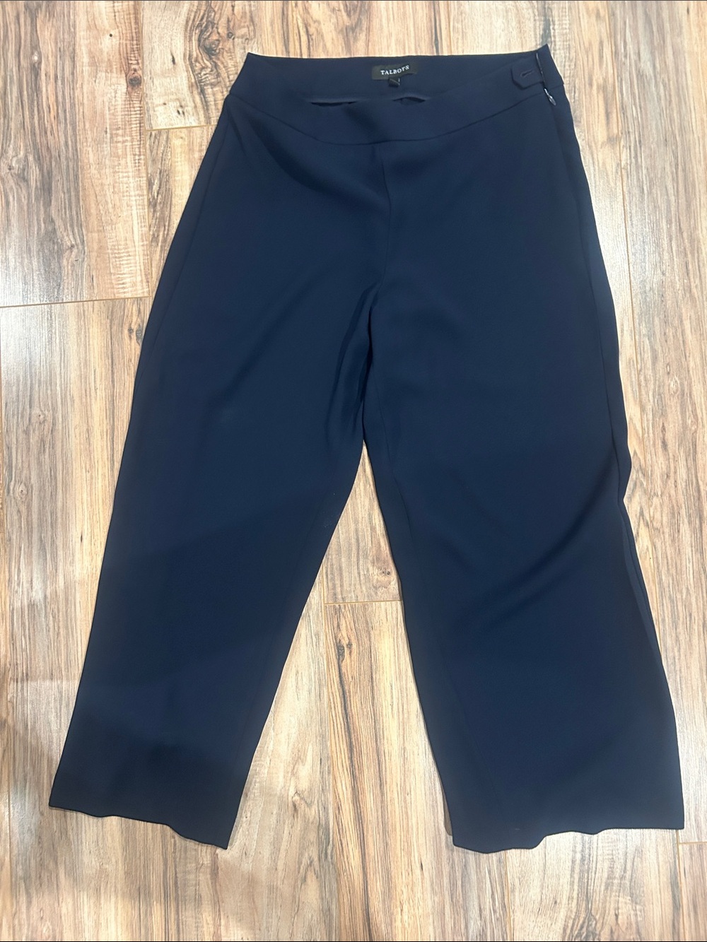 Talbots Navy Wide-Leg Women's Pants